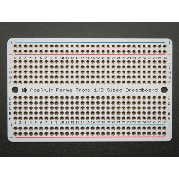 Adafruit Perma-Proto Half - sized Breadboard PCB - Single