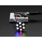 NeoPixel Jewel with 7 LED RGB LED and driver integrated
