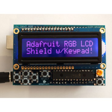 Shield LCD 16x2 I2C RGB pour Arduino