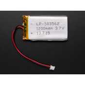 Batterie Lithium Ion Polymere - 3.7v 1200mAh