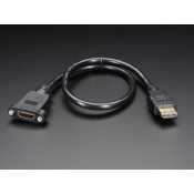 Cable HDMI Femelle/Male pour montage panneau