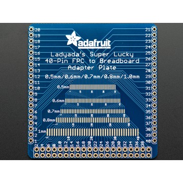 Adafruit Multi-pitch FPC Adapter - 40 Pin 0.5/0.6/0.7/0.8/1.0mm