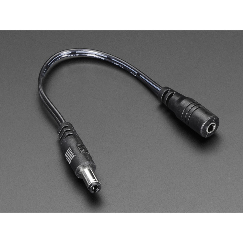 Cable adaptateur DC Jack 3.5-1,3mm vers 5,5-2,1mm - Boutique Semageek