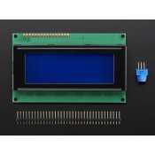 Standard 20 X 4 LCD screen - White on blue background