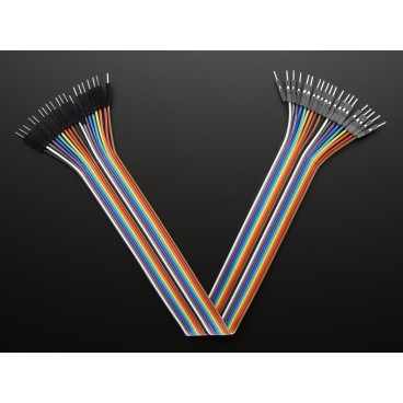 20 Male - Male 300mm Premium dupont wires Kit - Boutique Semageek