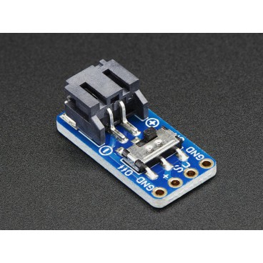 Breakout JST - PH Male 2pin with ON-OFF switch