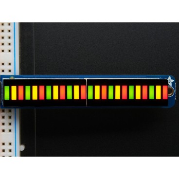 Bargraphe 24 LED bicolore RG avec controleur I2C