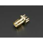 Edge-Launch SMA connector for 1.6mm 0.062" circuit