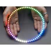 NeoPixel Ring 1/4 60 LED RGBW LED and driver integrated - Cool white 6000 K