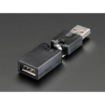 Flexible USB swivel adapter