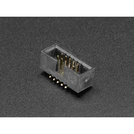 Connector SMT 2 x 5 pins male - not of 1.27 mm - SWD