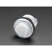 LED Arcade Button - 30mm Clear