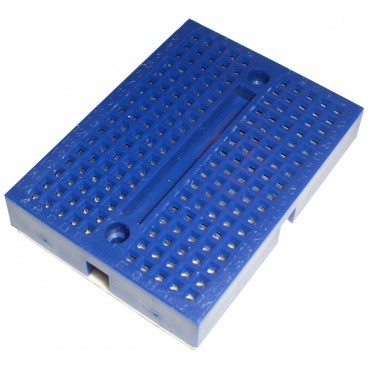 Mini Breadboard - Platine d'essais 170 contacts Bleu