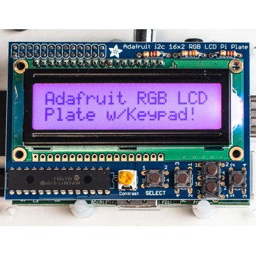 Raspberry Pi RGB Positive 16 x 2 LCD Kit