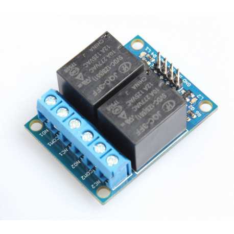 Module Double Relais 5V - 250V 7A