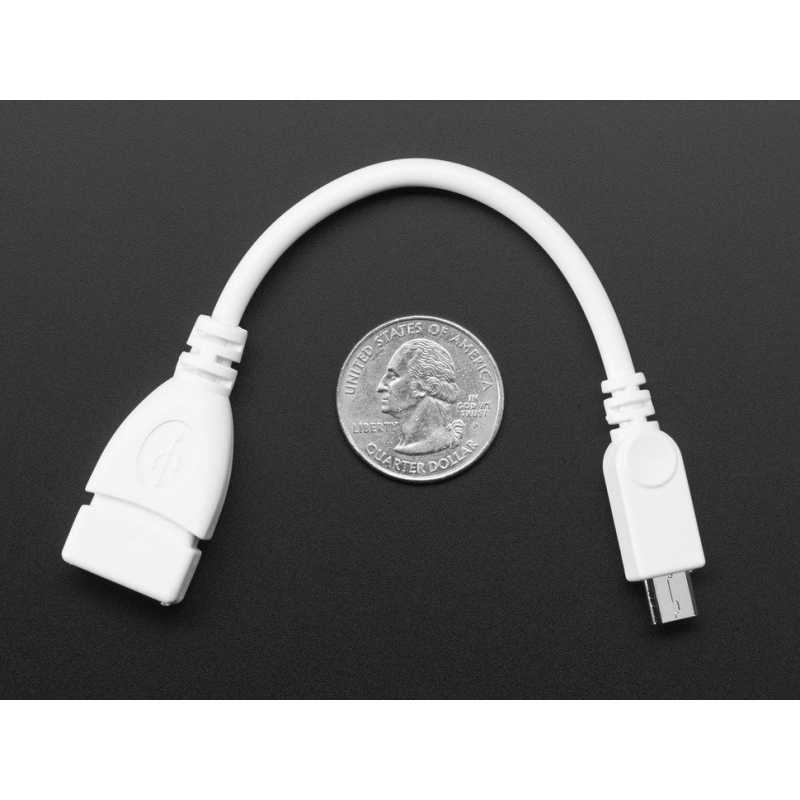 Cable Jack Power Femelle 2,1mm vers Micro USB - Boutique Semageek