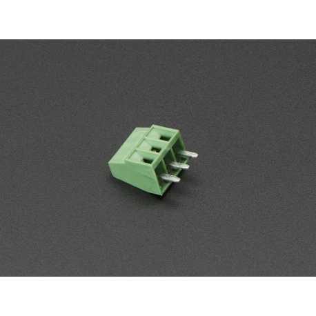 2.54mm/0.1" Pitch Terminal Block - 3-pin