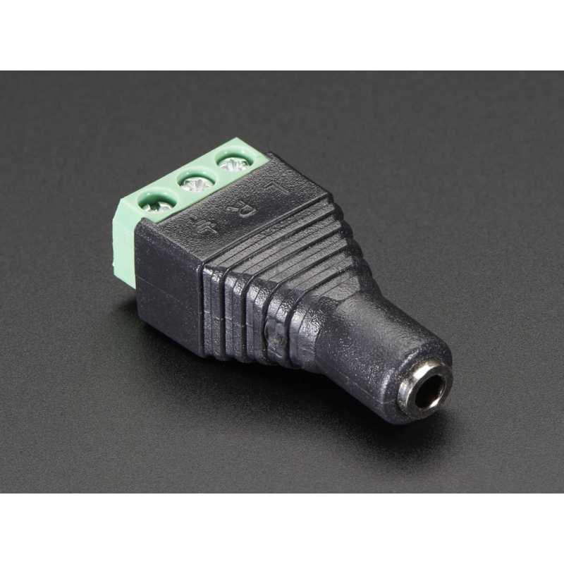 Adaptateur Jack Stereo audio 3 contacts 3.5mm femellle vers
