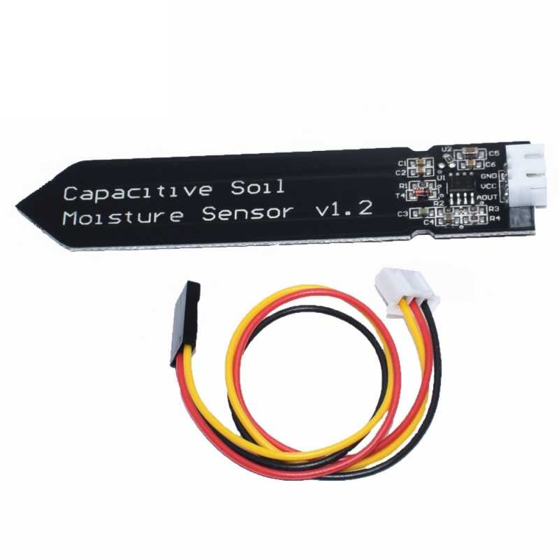Analog Capacitive Soil Moisture Sensor V1.2 Corrosion Resistant With Cable X3S9 