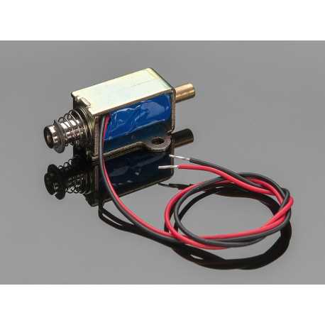 Small Push-Pull Solenoid - 12VDC