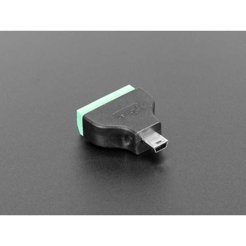 Adaptateur USB Mini B Male vers bornier - Boutique Semageek