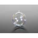 Sphere transparente d'ornement DIY - 6cm de diametre - ideal Circuit Playground