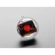 Sphere transparente d'ornement DIY - 7cm de diametre