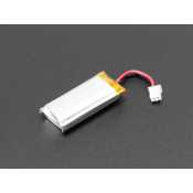 Lithium Ion polymer - 3.7V 400mAh battery Ideal pour Feather