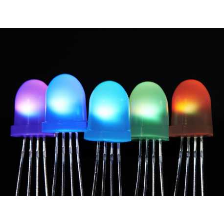 Pack of 5 LED 8mm Diffused NeoPixel