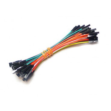 Kit of 50 female - female 100mm wires