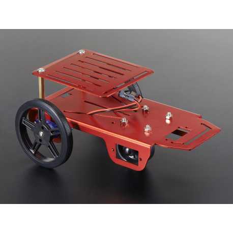 Mini Robot Rover Chassis Kit - 2WD with DC Motors