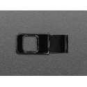 Black Miniature Metal Webcam Cover