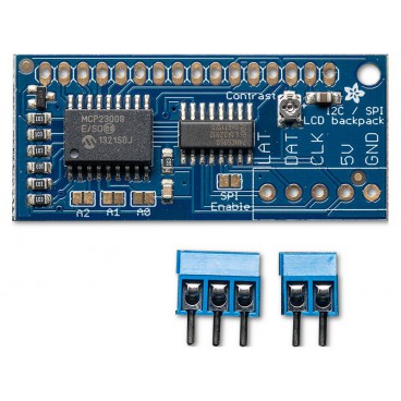 Adapter I2C or SPI for LCD display