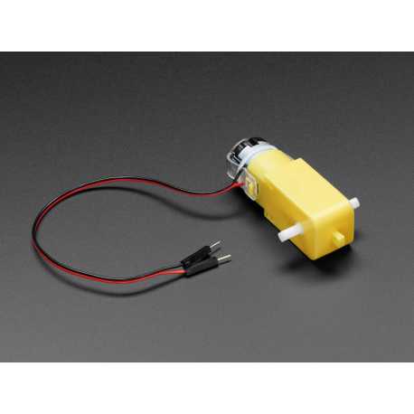 DC Gearbox Motor - "TT Motor" - 200RPM - 3 to 6VDC