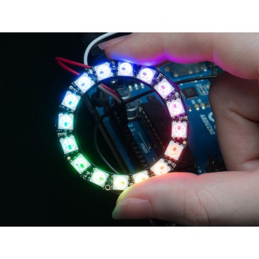 NeoPixel Ring with 16 LED RGB LED and driver integrated