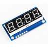 AFFICHEUR LED 7 SEGMENTS BLEUS – 4 DIGITS