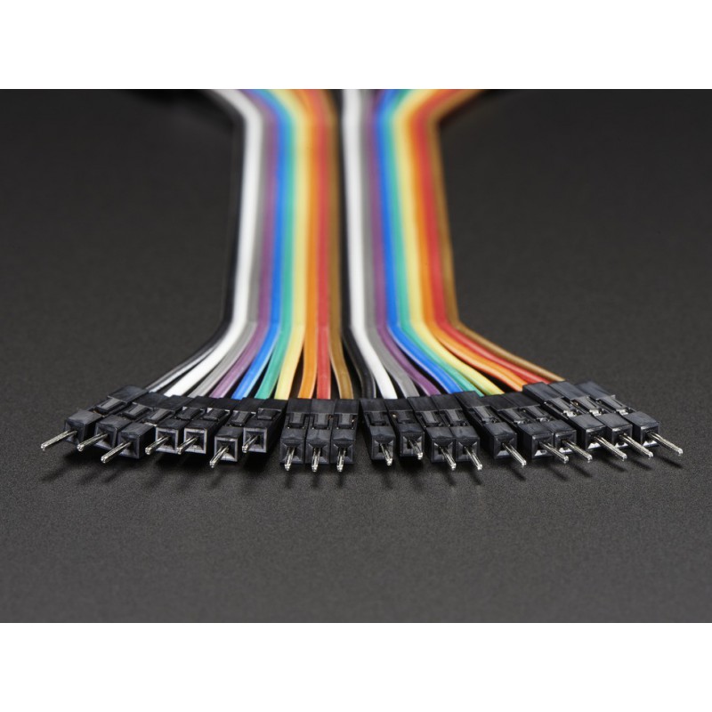 20 Male - female 150mm Premium dupont wires Kit - Boutique Semageek
