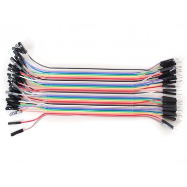 Kit de 40 wires Male-Femelle 150mm Premium dupont