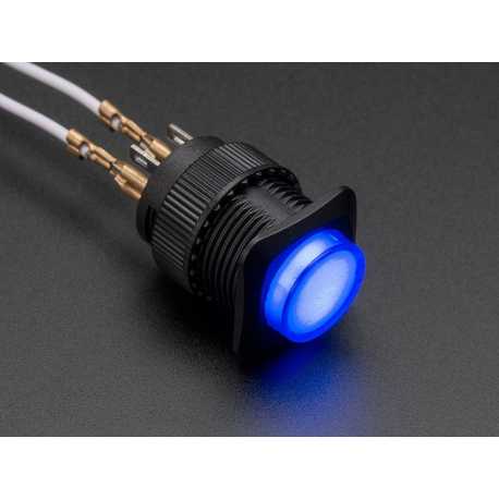 Kit De 5 Boutons-poussoirs Lumineux 24 Mm Pour Jeux D'arcade DIY - Couleurs RGB (rouge, Jaune, Bleu, Vert) - 5V